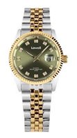 Orologio Lowell Donna Class bicolor green in Acciaio PL4600-24X - PL4600-24X